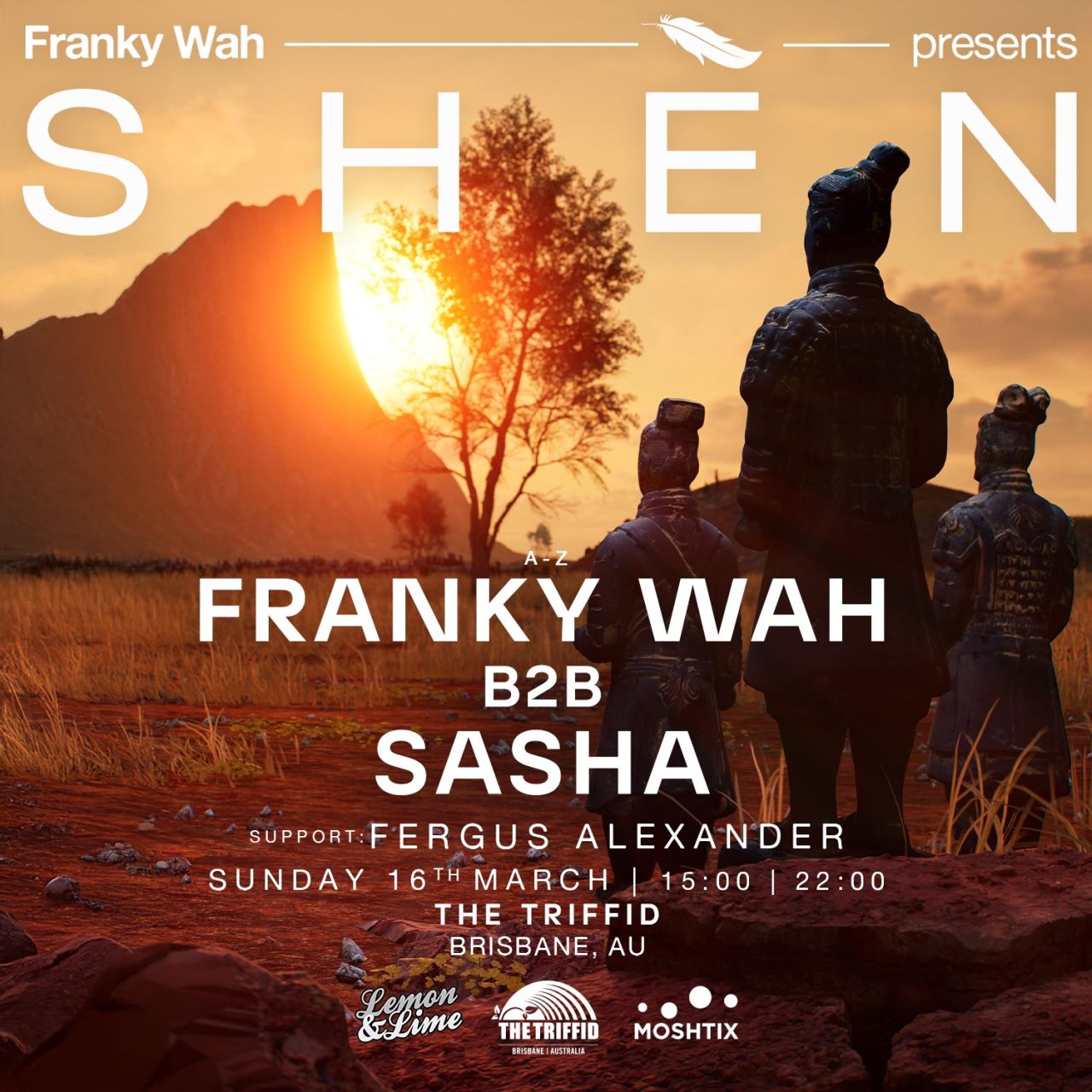 SHÈN Presents - Franky Wah + Sasha - Brisbane Show
